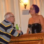 Barmaid Sara Serves George