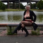 Crotchless Tights Exhibitionist